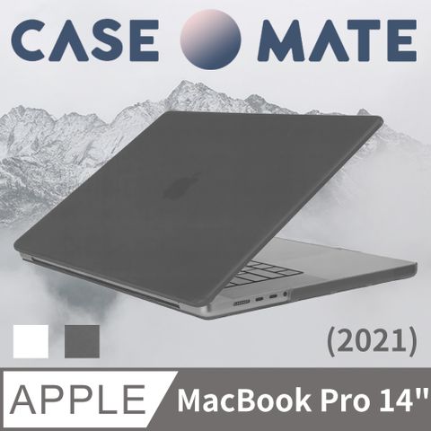 Case-Mate 美國 CaseMate MacBook Pro 14吋 (2021) 輕薄殼 - 煙霧黑色