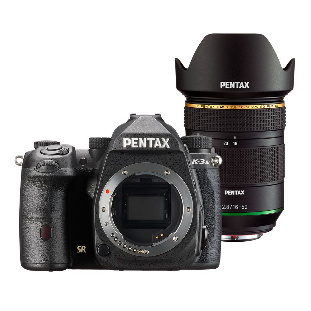 PENTAX 賓得士  K-3 III (黑) + HD DA*16-50mmF2.8 ED PLM AW 標準變焦鏡Kit組(公司貨)