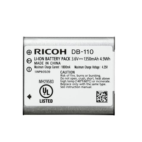 原廠盒裝│RICOH配件RICOH 原廠鋰電池 DB-110 公司貨