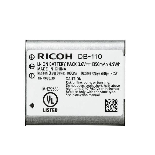 RICOH 理光  原廠鋰電池 DB-110 平輸-裸裝