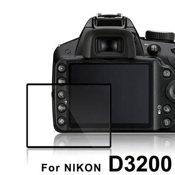 For Nikon D3200/D3300/D3400LARMOR防爆玻璃靜電吸附保護貼-Nikon D3200/3300/3400專用