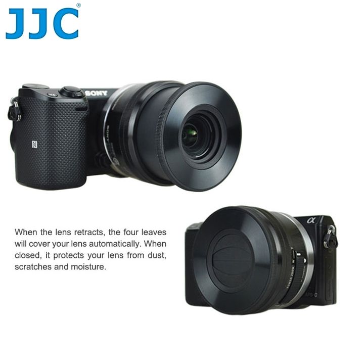 JJC 副廠Sony自動鏡頭蓋適E 16-50mm自動鏡頭蓋f3.5-5.6 PZ OSS自動鏡蓋 自動蓋 自動鏡頭前蓋 自賓士蓋自動開合蓋 自動開閉蓋 自動保護蓋子 適索E尼 16-50mm F3.5-5.6 PZ OSS SELP1650 kit鏡