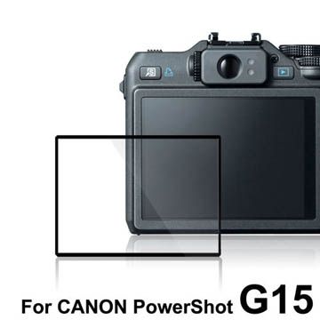 For CANON PowerShot G15/G16LARMOR防爆玻璃靜電吸附保護貼-CANON PowerShot G15專用