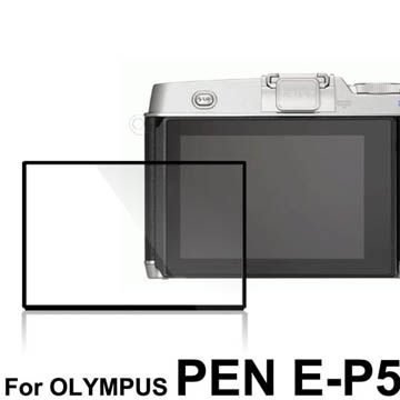 For OLYMPUS E-P5LARMOR防爆玻璃靜電吸附保護貼-OLYMPUS PEN E-P5專用