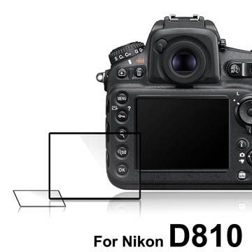 For Nikon D810LARMOR防爆玻璃靜電吸附保護貼-Nikon D810用