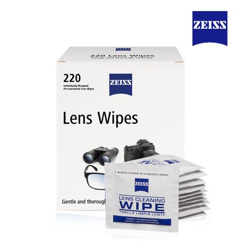 蔡司 Zeiss 蔡司專業濕式清潔拭鏡紙 220入 盒裝版