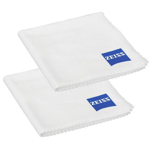 ZEISS 蔡司 Microfiber Cloth 超細纖維拭鏡布 30.5x40.5cm / 2入