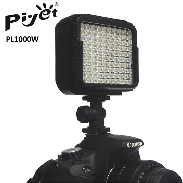 PIYET PL-1000W-LED攝影燈熱靴補光燈單眼攝錄影拍片近拍補光微距攝影昆蟲生物攝影牙科醫學攝影外拍補光