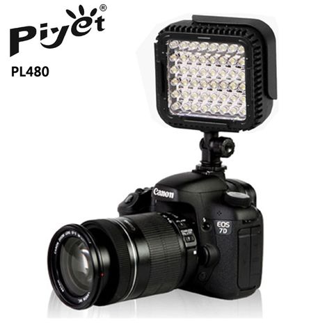 PIYET PL-480 LED攝影燈熱靴補光燈單眼攝錄影拍片近拍補光微距攝影昆蟲生物攝影牙科醫學攝影外拍補光