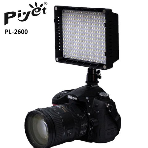 PIYET PL-2600LED攝影燈熱靴補光燈單眼攝錄影拍片近拍補光微距攝影昆蟲生物攝影牙科醫學攝影外拍補光