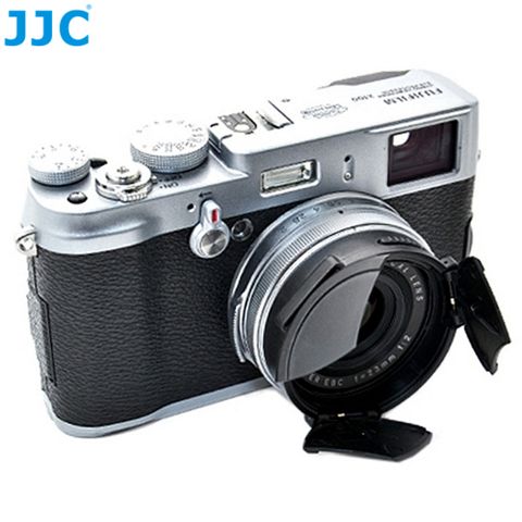 JJC 副廠半自動蓋賓士蓋ALC-X100B黑色適X100VIX100VX100FX100TX100SX100X70半自動蓋 亦可作遮光罩用