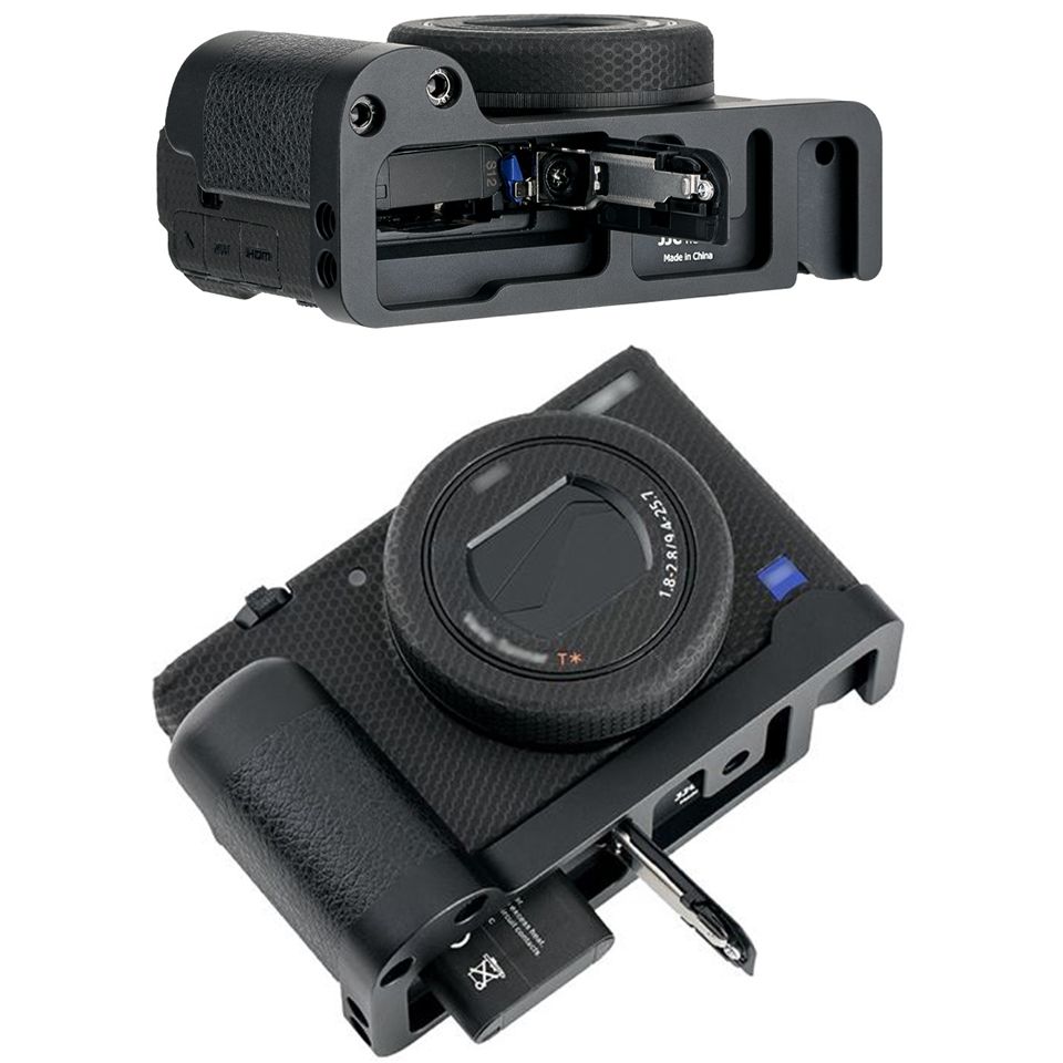 SONY ZV-1G + JJC HG-ZV1 【傷あり】 Amazon | JJC 金属 ハンドグリップ バッテリーグリップ Sony