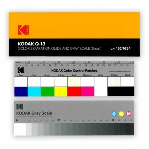 Kodak柯達色卡校色板Q-13