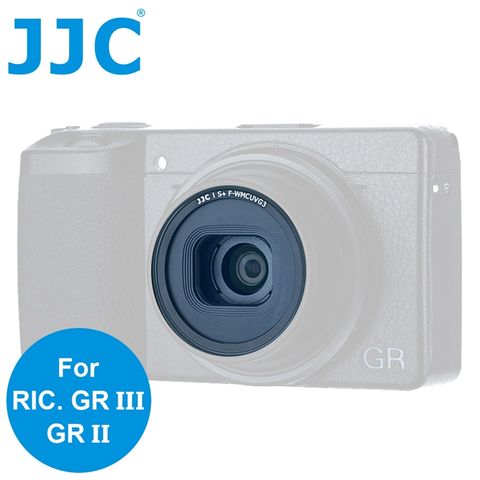 JJC超薄框L39多層鍍膜MC-UV保護鏡Ricoh理光GR II III IIIx鏡頭保護鏡F-WMCUVG3