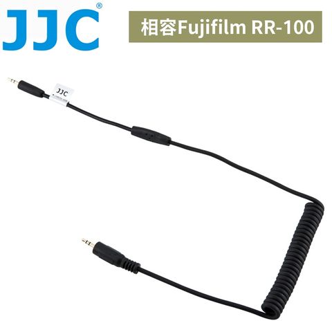JJC富士副廠Fujifilm相機連接線Cable-R2相容RR-100快門線2.5mm快門遙控手把Cable線