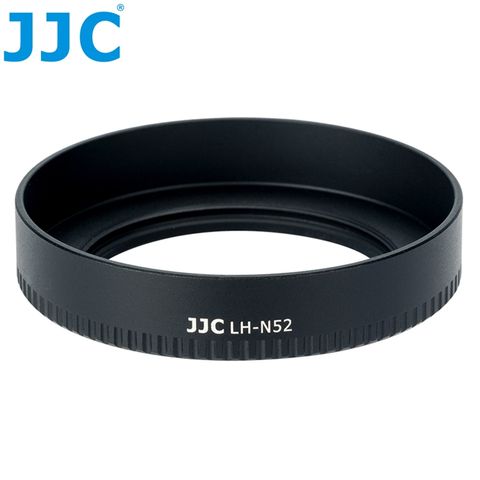 JJC尼康Nikon副廠遮光罩LH-N52 BLACK(鋁合金)適NIKKOR Z 28mm f2.8 SE 40mm f/2