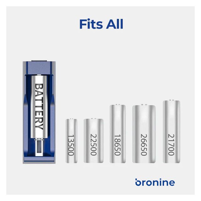 bronine 磁吸電池座 Cylindrical Li-ion Battery Kit