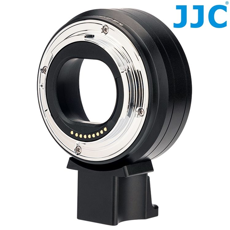 JJC 副廠Canon自動對焦鏡頭轉接環CA-EF_EFM調光圈快門附電子晶片佳能EF轉EF-M EOS轉EOS-M