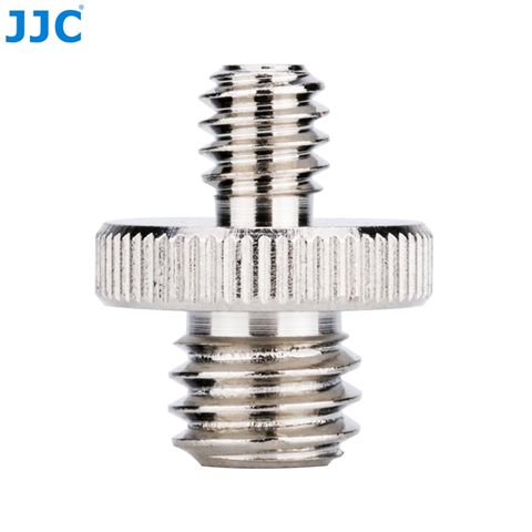 JJC 銅1/4"male to 3/8"male(1/4吋公螺牙與3/8吋公螺牙互轉,將母3/8"螺絲孔轉成公1/4"螺牙)GM1438