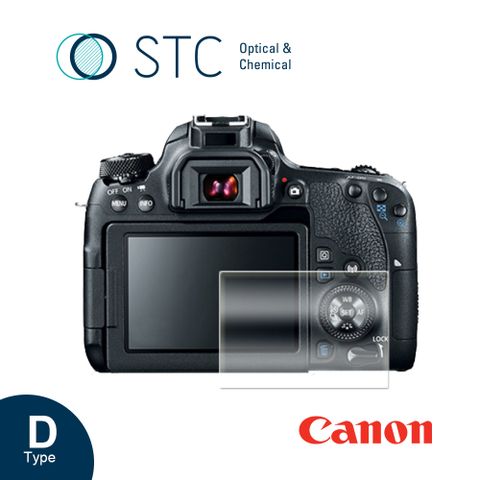[STC] CANON 70D/80D/77D/90D 專用9H鋼化相機螢幕玻璃保護貼