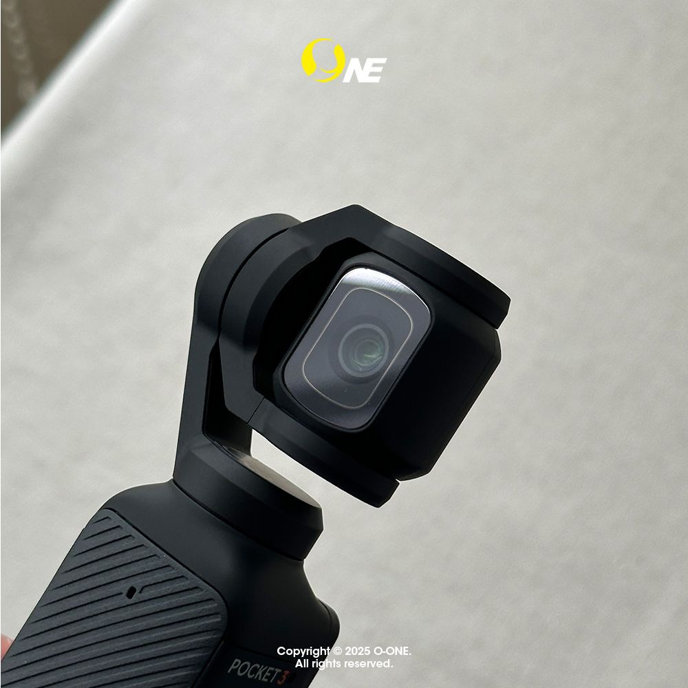 o-one 圓一 【小螢膜】DJI Osmo Pocket 3 運動相機保護貼 全新升級 輕薄抗擊 (鏡頭+螢幕 亮面1組)