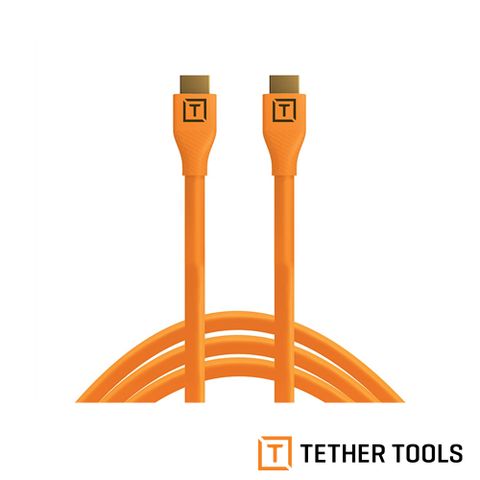 Tether Tools TetherPro H2A15-ORG HDMI 2.0 to HDMI 2.0 傳輸線 4.6m