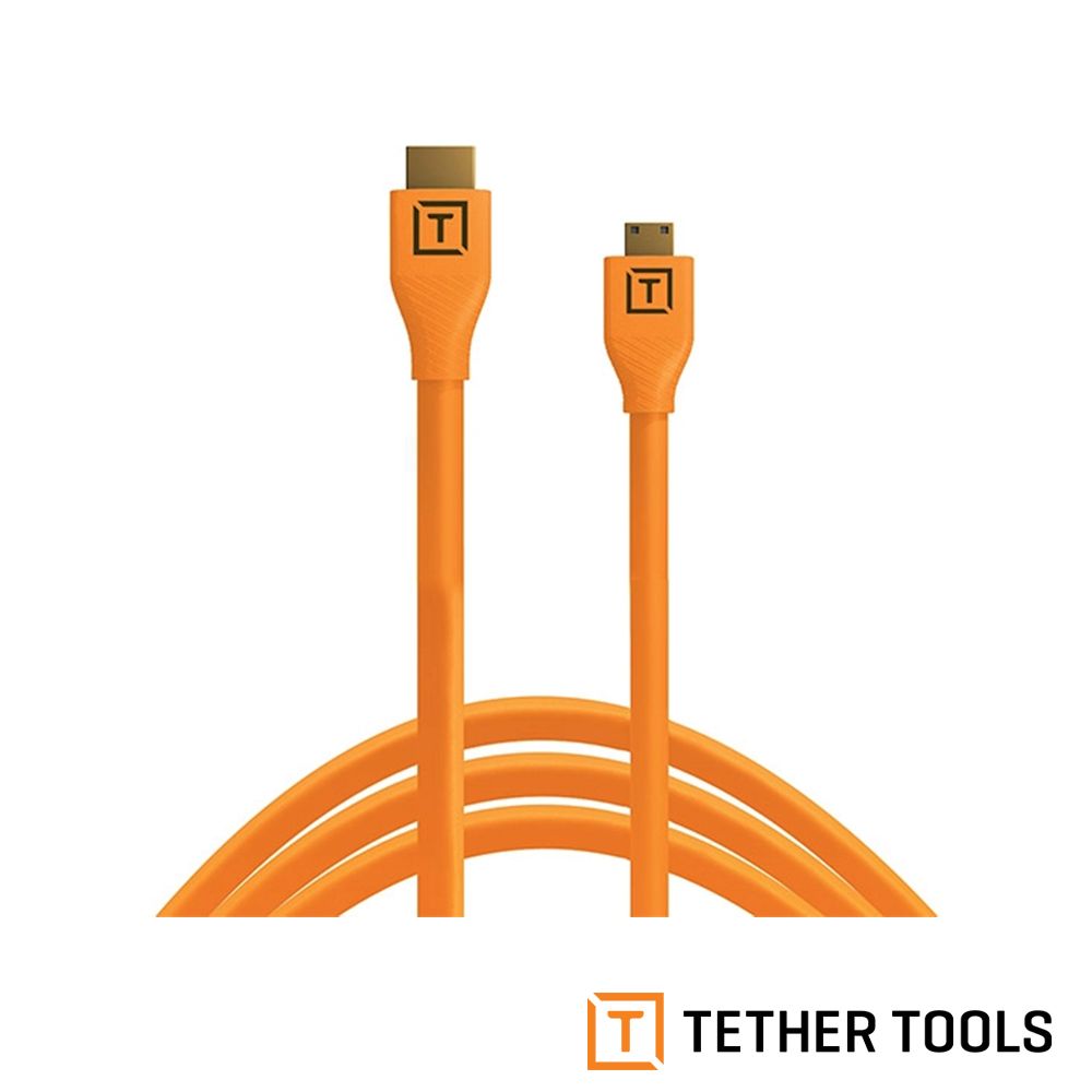 Tether Tools  TetherPro H2C15-ORG HDMI Mini to HDMI 2.0 傳輸線 4.6m