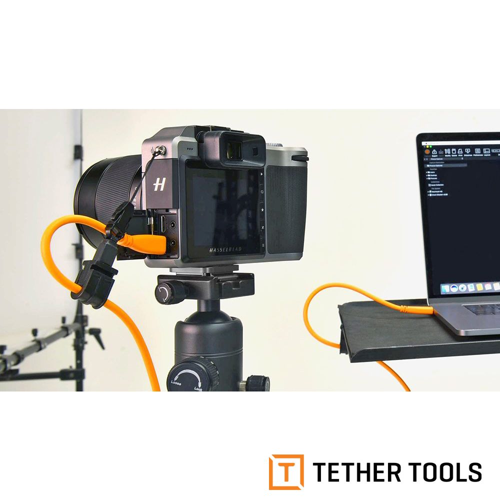 Tether Tools  CUC15-BLK USB-C to USB-C PRO 傳輸線-黑色 4.6m