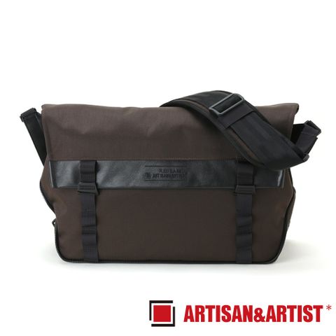 ARTISAN & ARTIST RDB-MG300 都會風格郵差包-棕色