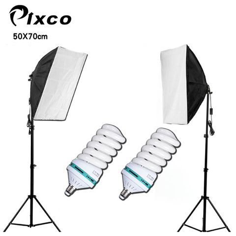 Pixco 標準色溫50X70cm快速拆裝雙燈組