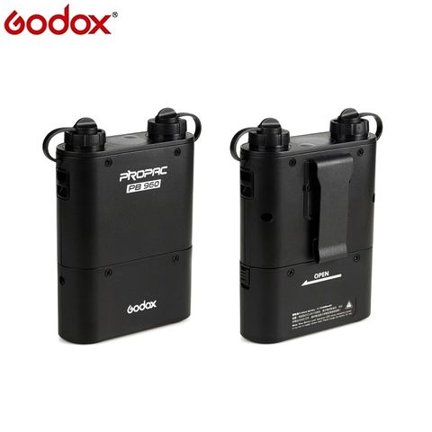 神牛Godox外接電池瓶電池盒PB-960回電桶+PB-CX閃燈連接線(開年公司貨)適Canon佳能600EX II-RT、600EX-RT、580EX II、580EX(黑色)