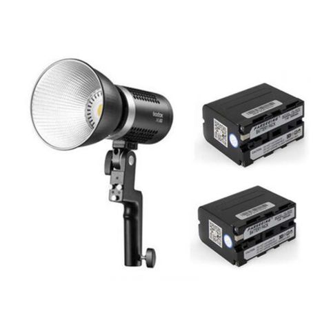 Godox 神牛 ML60 Bi + F980 電池x2 雙色溫 LED燈 攝影燈 補光燈 神牛卡口(ML60Bi 公司貨)
