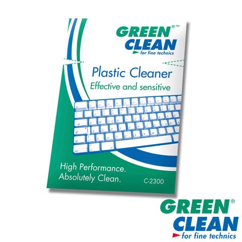 GREEN CLEAN 奧地利 Plastic Cleaner 辦公室清潔濕紙巾5入 C-2300-5