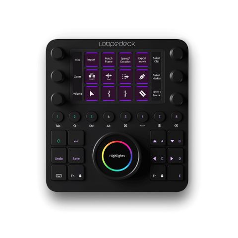 LOUPEDECK 影像編輯專用鍵盤  CT