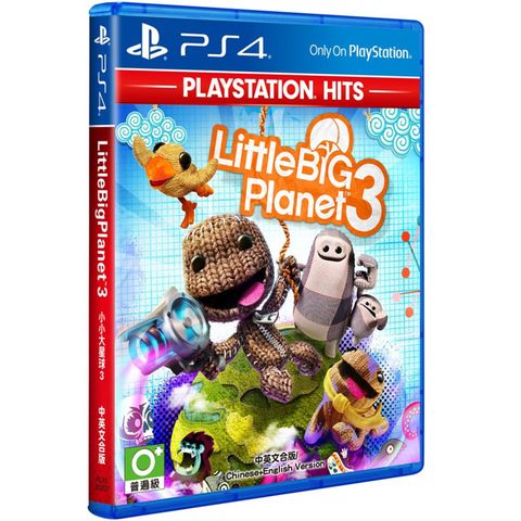 PS4《小小大星球 3》中文版◆PlayStation Hits 精選遊戲