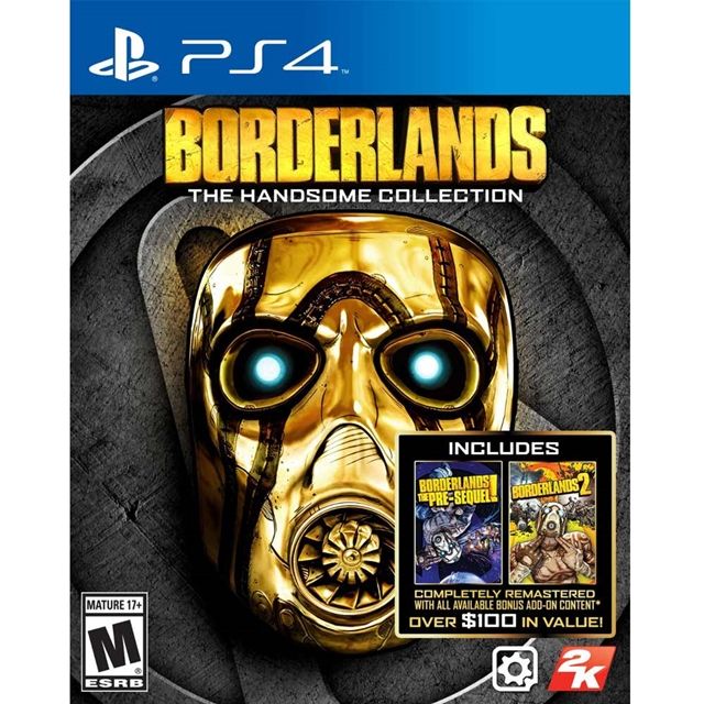 PlayStation PS4《邊緣禁地帥氣合輯 Borderlands: The Handsome Collection》英文美版