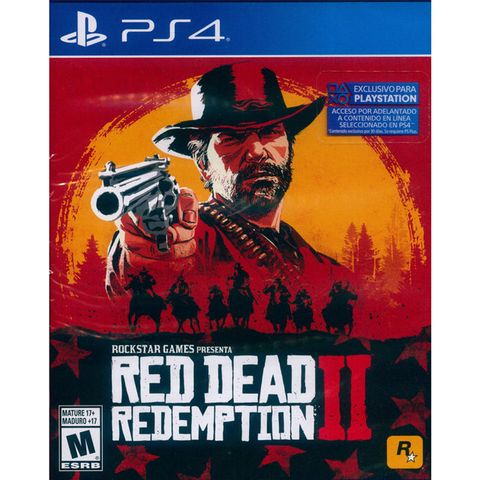 PS4《碧血狂殺 2 Red Dead Redemption 2》中英文美版 (LATAM)