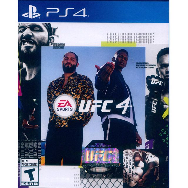 PlayStation PS4《UFC4 終極格鬥王者 4 EA SPORTS UFC 4 》中英文美版