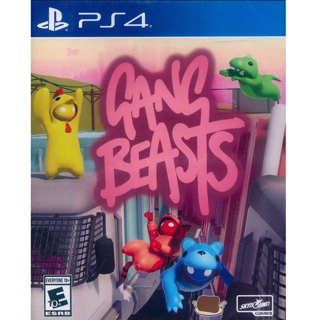 PlayStation PS4《萌萌小人大亂鬥 Gang Beasts》英文美版