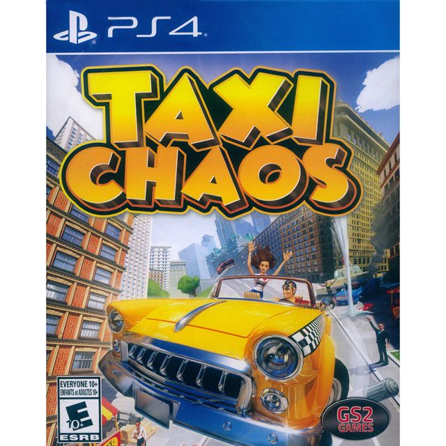 PlayStation PS4《瘋狂司機 載客狂飛 (瘋狂計程車) Taxi Chaos》中英文美版