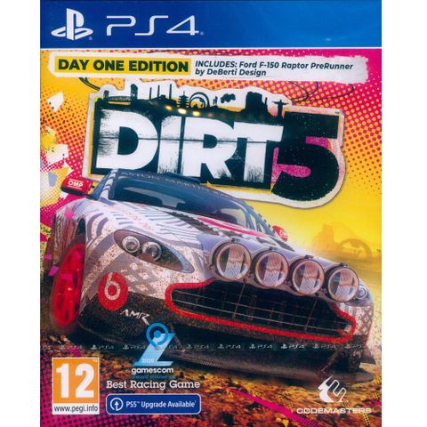 PlayStation PS4《大地長征 5 DiRT 5》中英文歐版