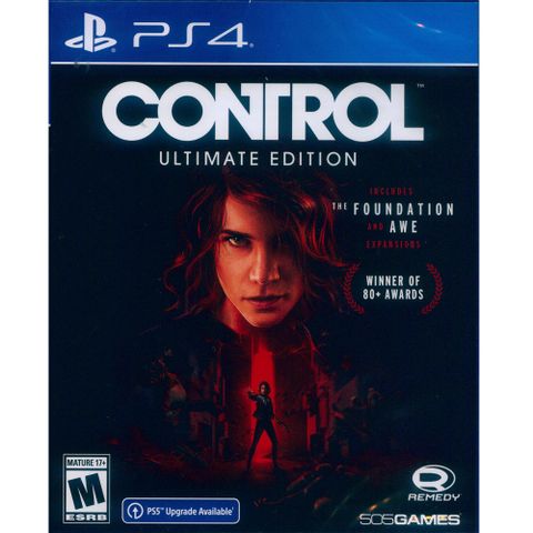 PlayStation PS4《控制 終極版 CONTROL: ULTIMATE EDITION》中英文美版