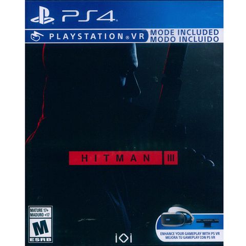 PS4《刺客任務 3 HITMAN 3》中英文美版