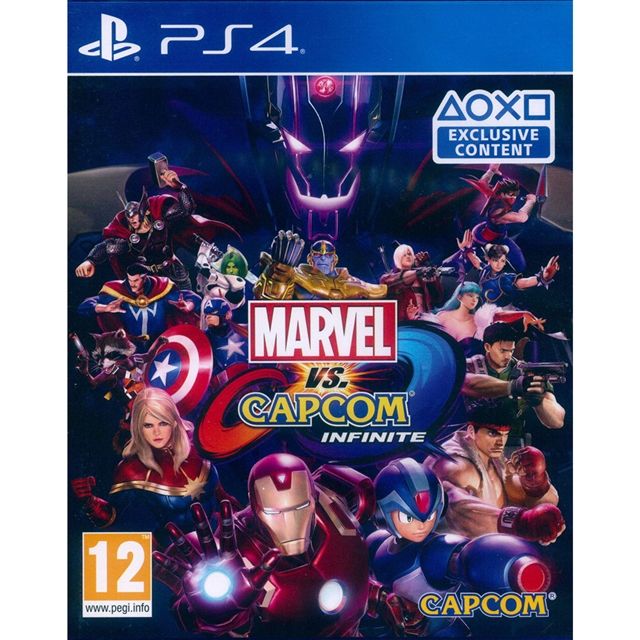 PlayStation PS4《漫威 vs 卡普空 無限 MARVEL VS. CAPCOM: INFINITE 》中英日文歐版