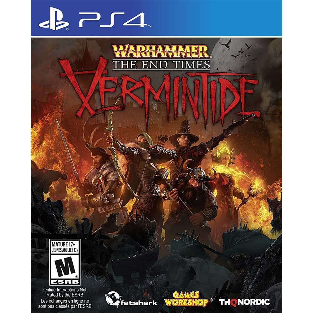 PlayStation PS4《戰鎚終結時刻 Warhammer End Time - Vermintide》英文美版