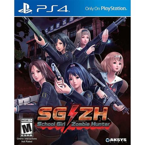 PlayStation PS4《女高中生殭屍獵人  SG/ZH School Girl/Zombie Hunter》英日文美版