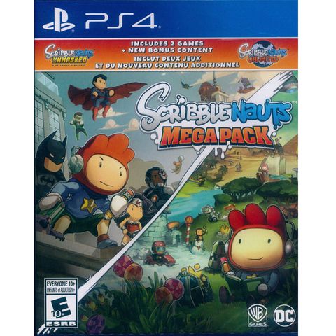 PlayStation PS4《塗鴉冒險家 超級包 Scribblenauts Mega》英文美版