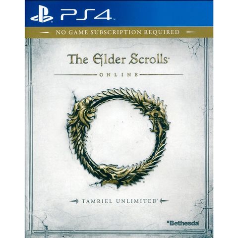 PS4《上古卷軸 Online：無限泰姆瑞爾 The Elder Scrolls: Tamriel Unlimited》英文亞版