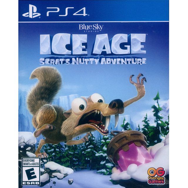 PlayStation PS4《冰原歷險記鼠奎特的堅果冒險 ICE AGE: Scrats Nutty Adventure》中英文美版