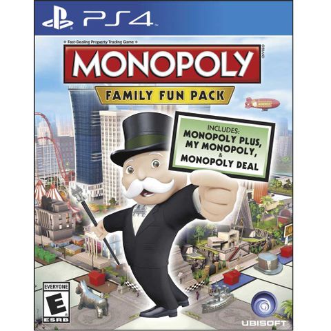 發售日︱2014-12-10PS4《地產大亨：家庭歡樂包 Monopoly Family Fun》英文美版